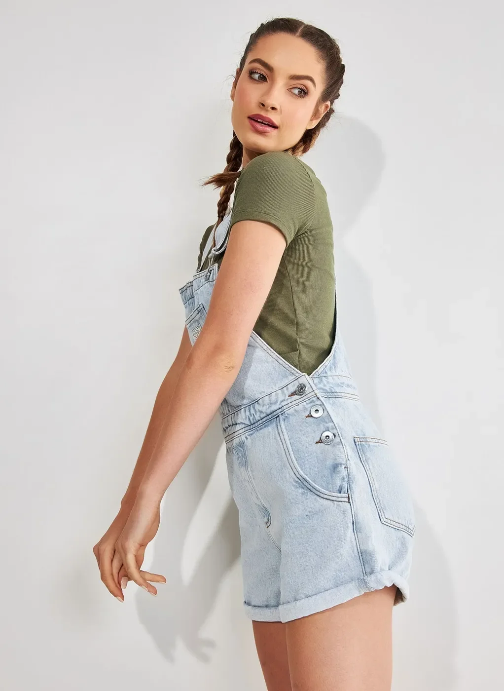 Blusa Cropped com Torção