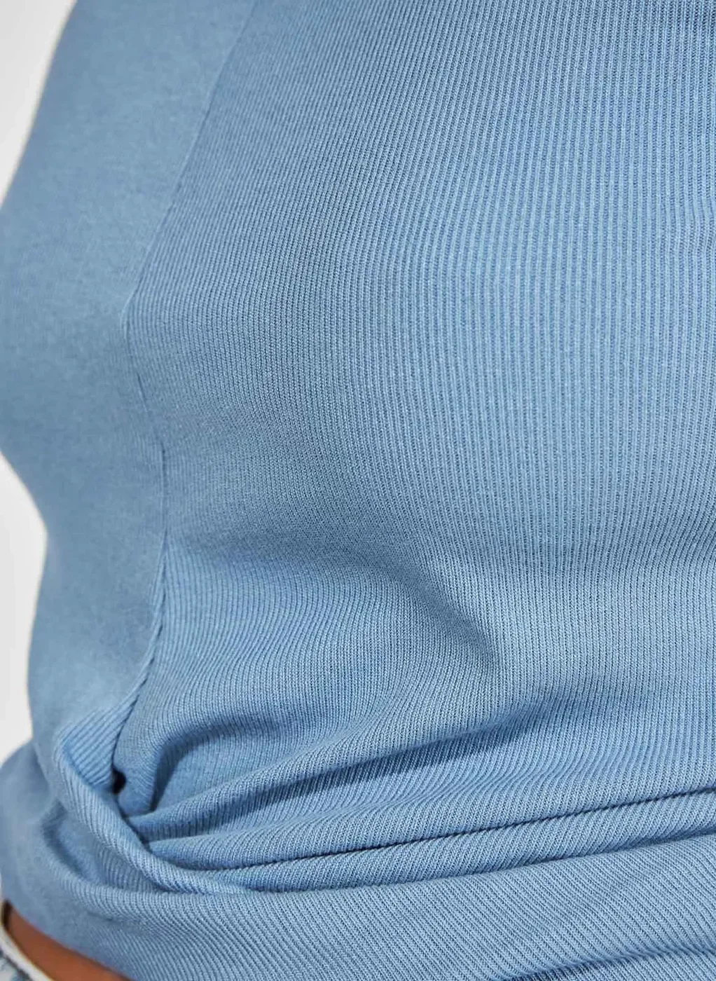 Blusa Cropped com Torção