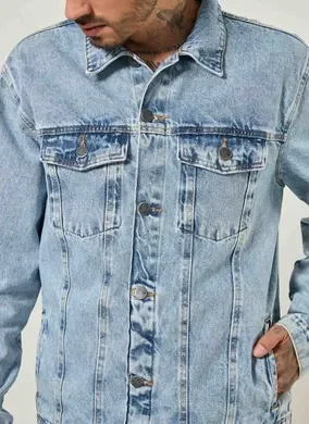 Jaqueta Jeans Oversized