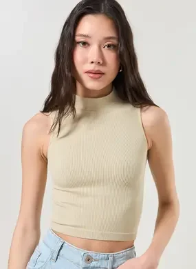 Cropped Poliamida Seamless Com Golinha