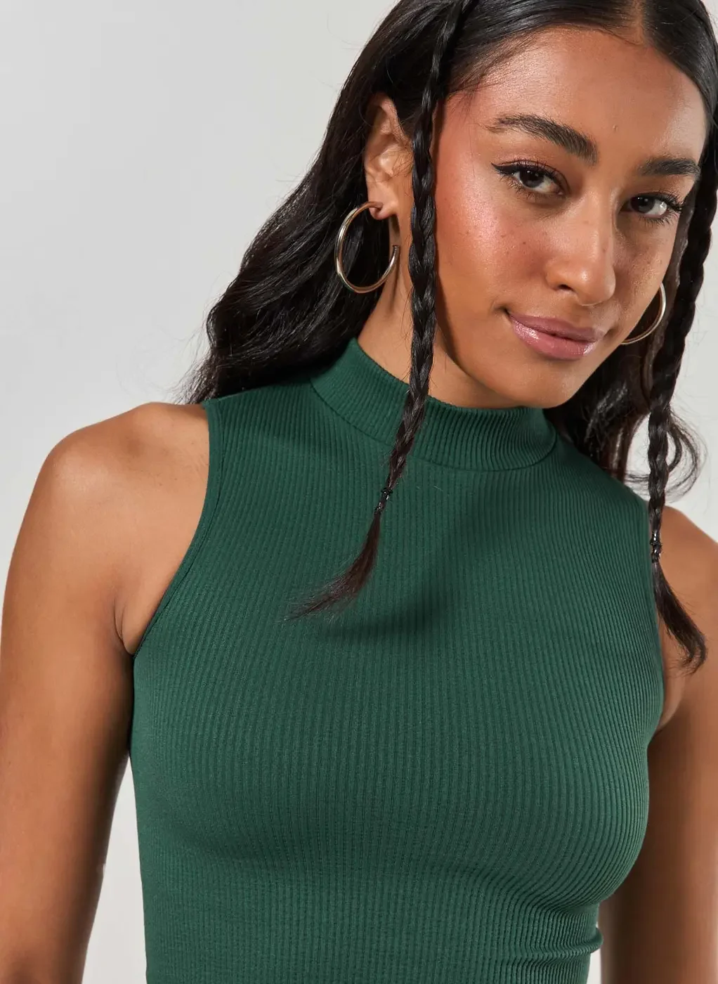 Cropped Poliamida Seamless Com Golinha