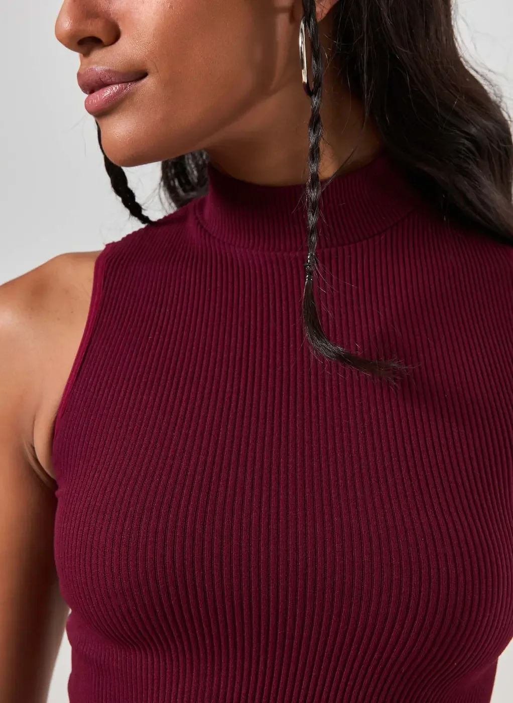 Cropped Poliamida Seamless Com Golinha