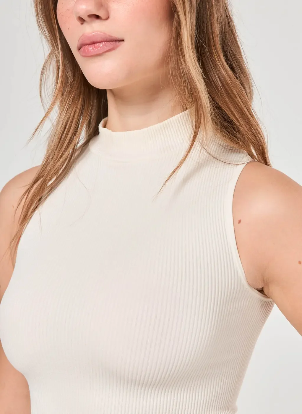 Cropped Poliamida Seamless Com Golinha