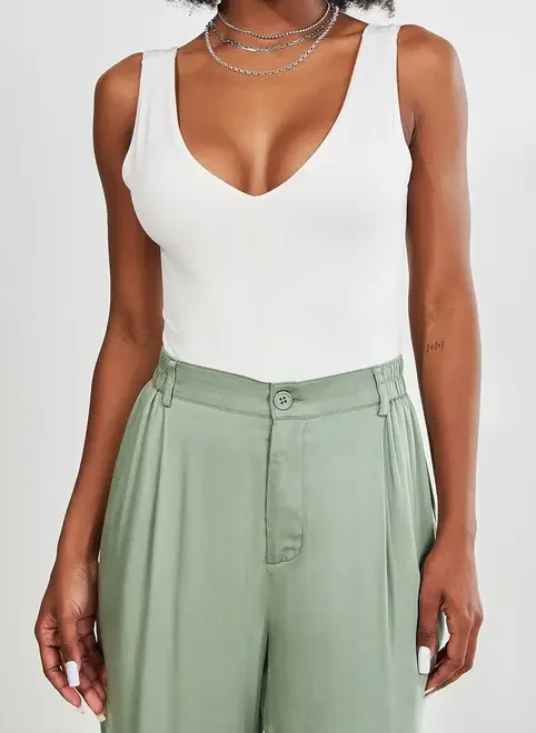 Body Básico Decote V