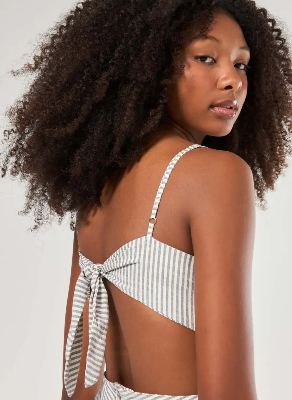 Vestido Longo Listrado