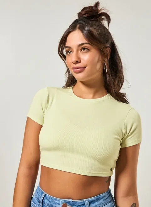 Blusa Básica Cropped
