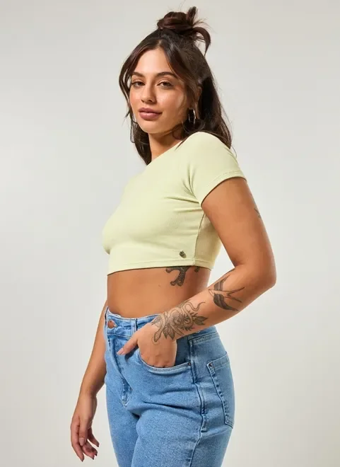 Blusa Básica Cropped