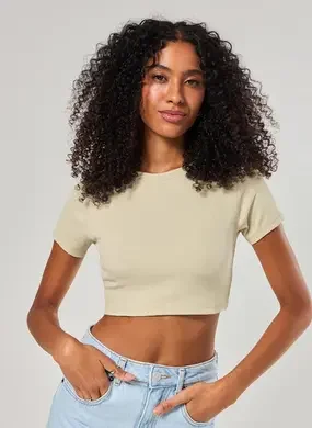 Blusa Básica Cropped