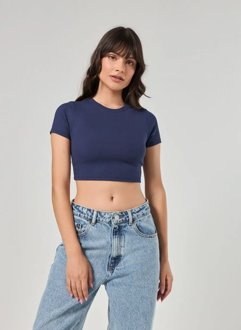 Blusa Básica Cropped
