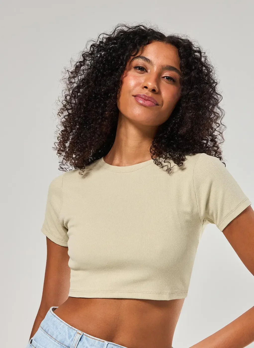 Blusa Básica Cropped