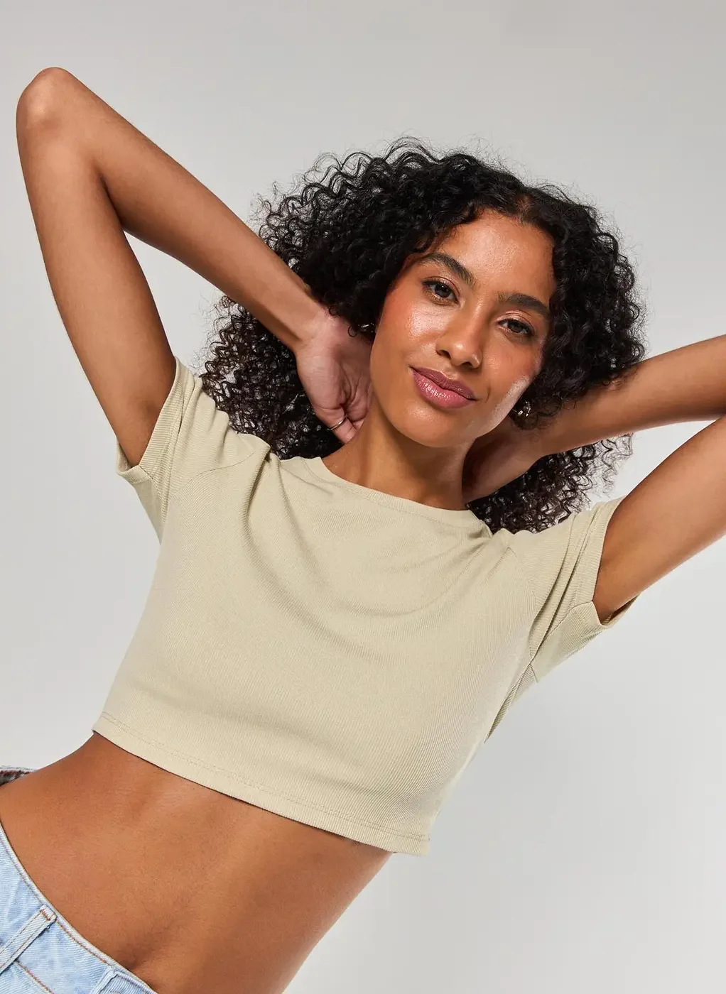 Blusa Básica Cropped