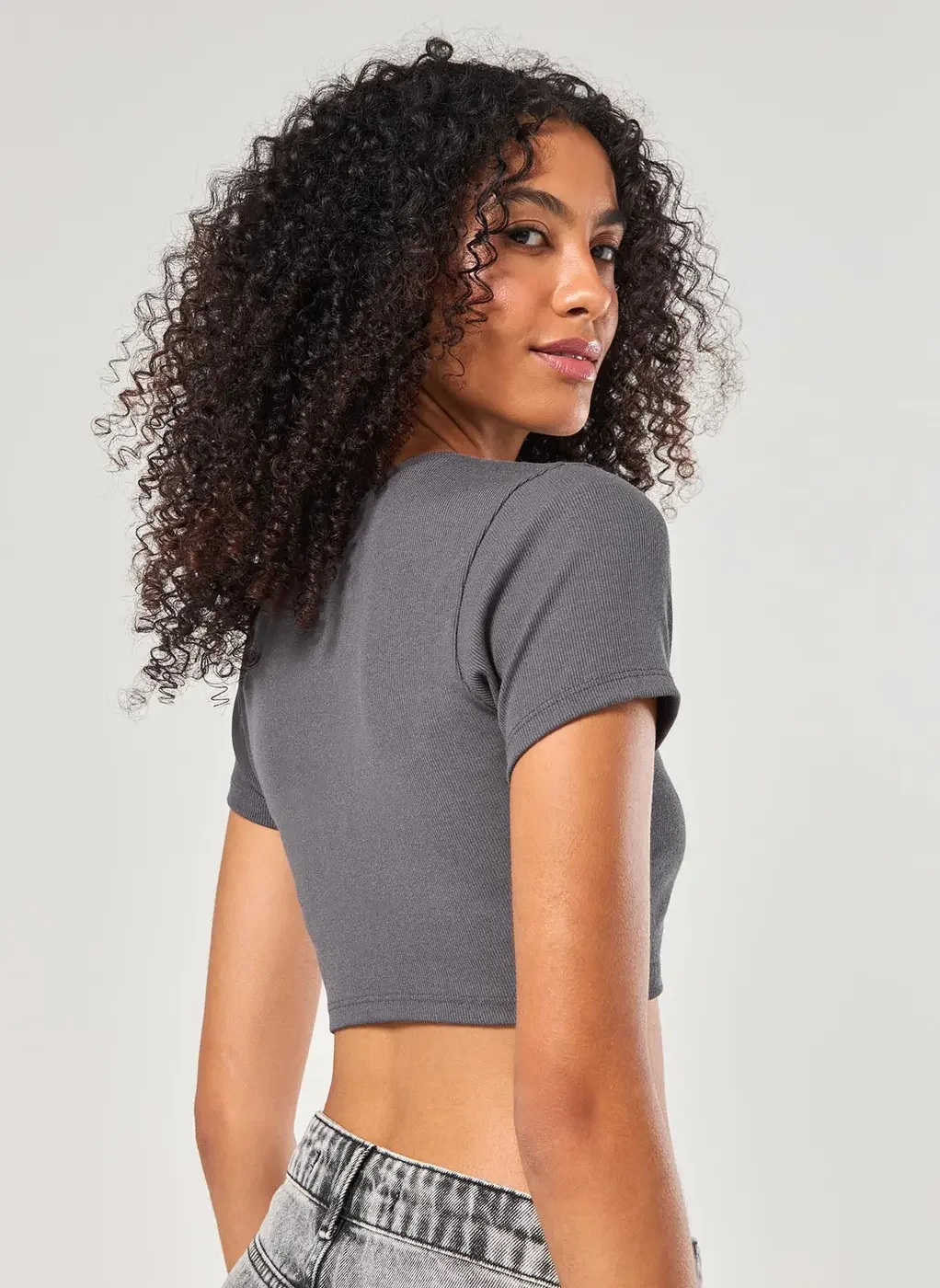 Blusa Básica Cropped