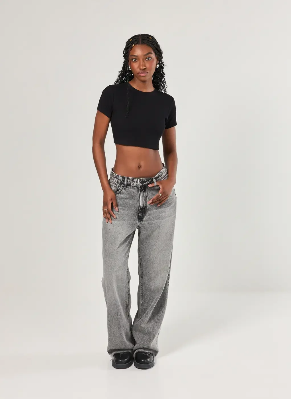 Blusa Básica Cropped