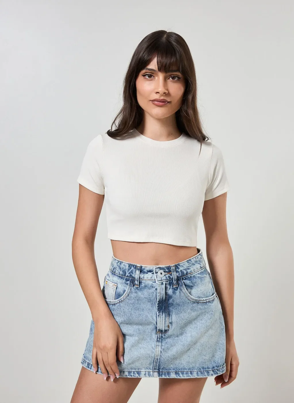 Blusa Básica Cropped