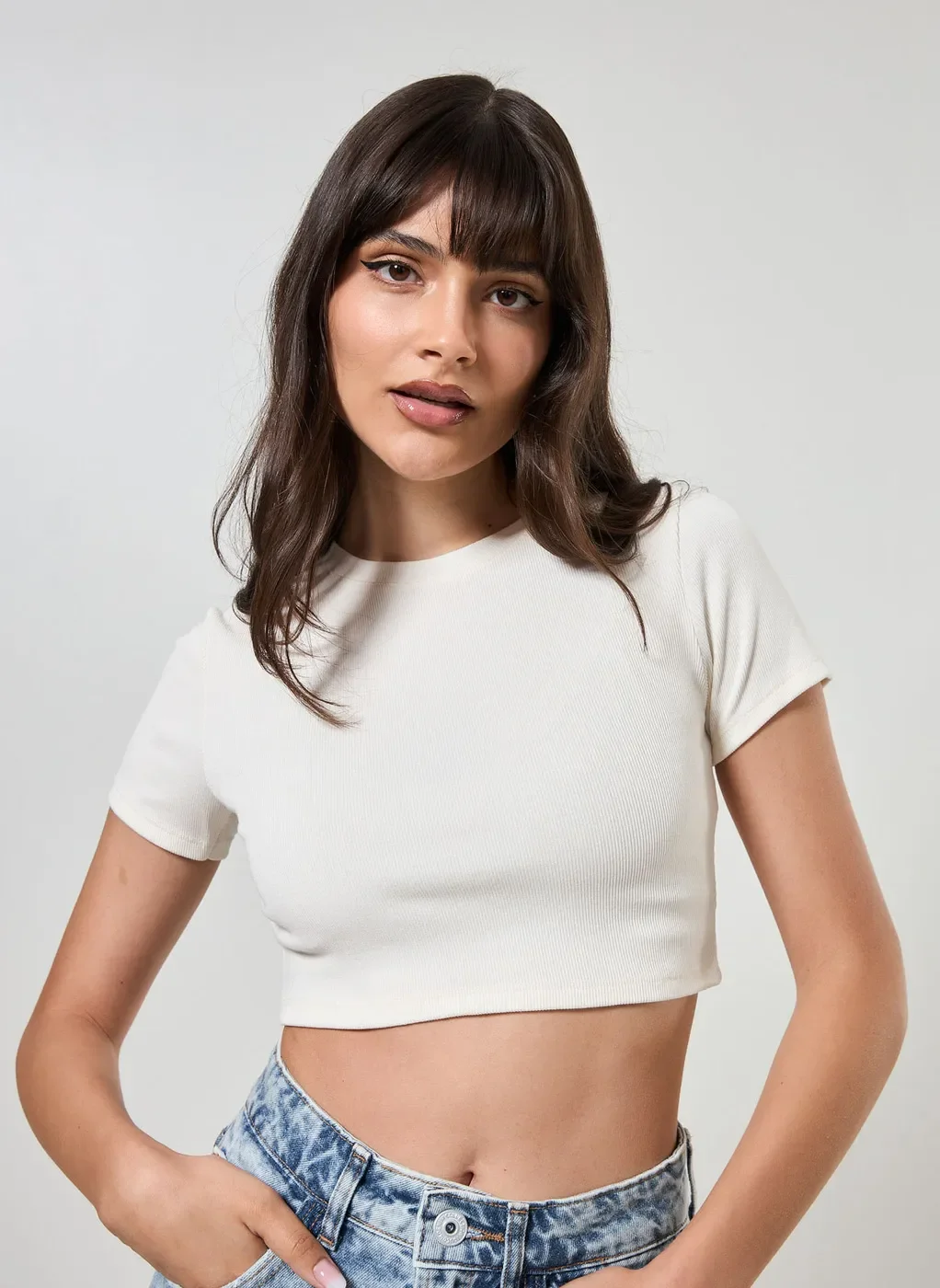 Blusa Básica Cropped