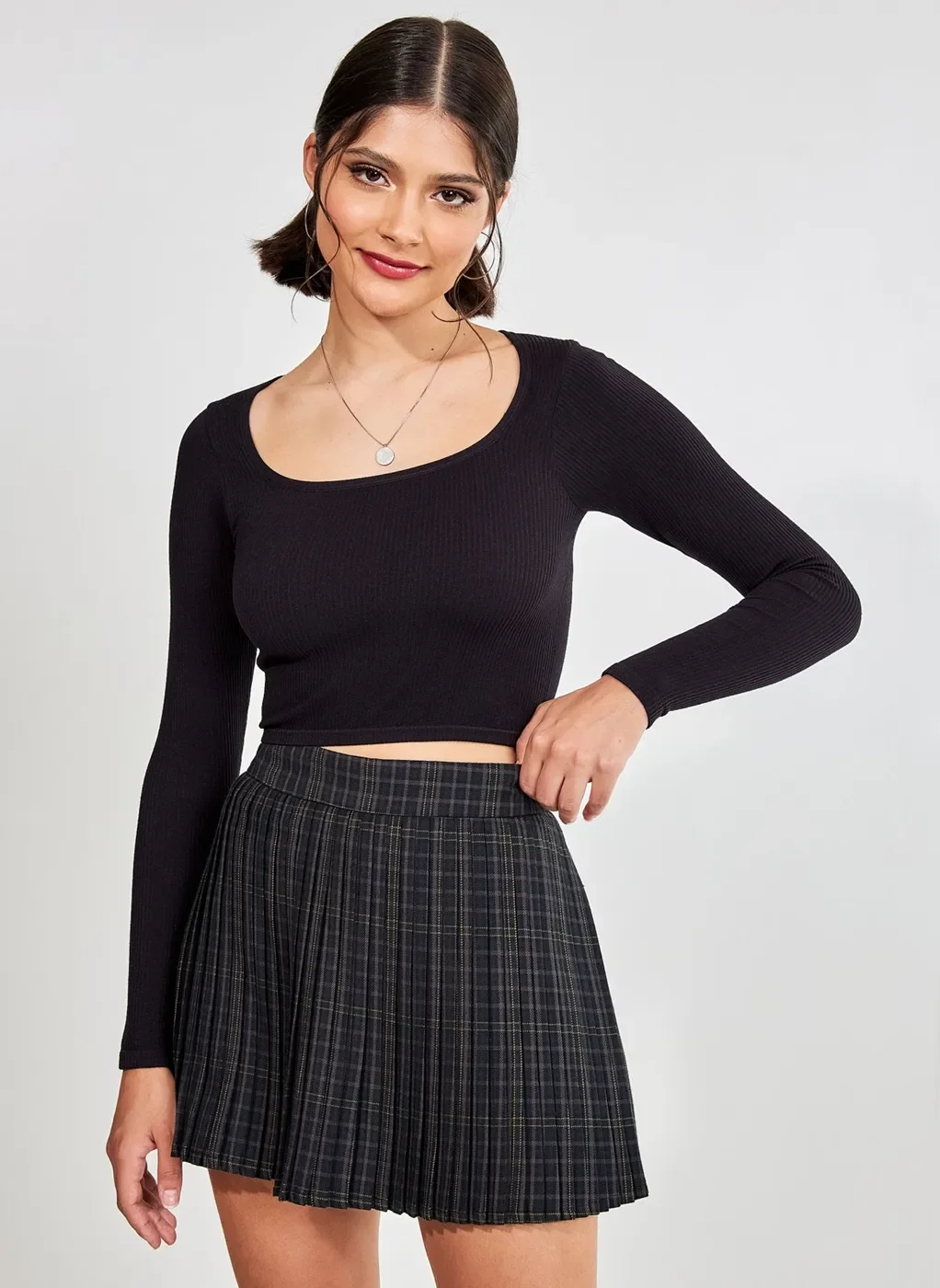 Blusa Manga Longa Seamless