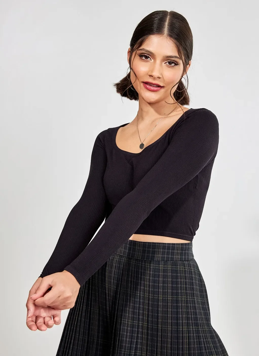 Blusa Manga Longa Seamless