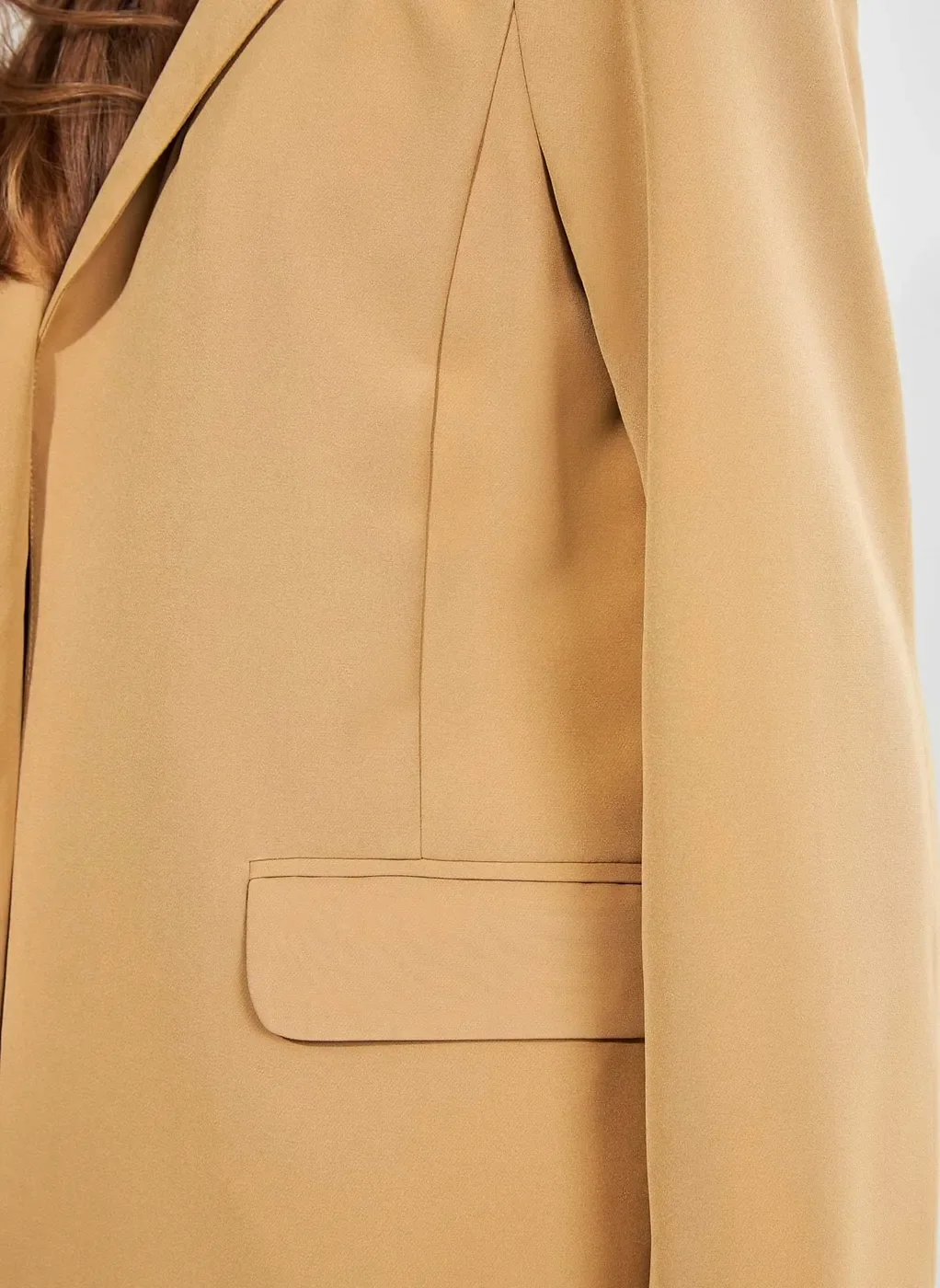 Blazer Alongado Areia