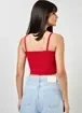 Top Cropped Lástex com Amarração