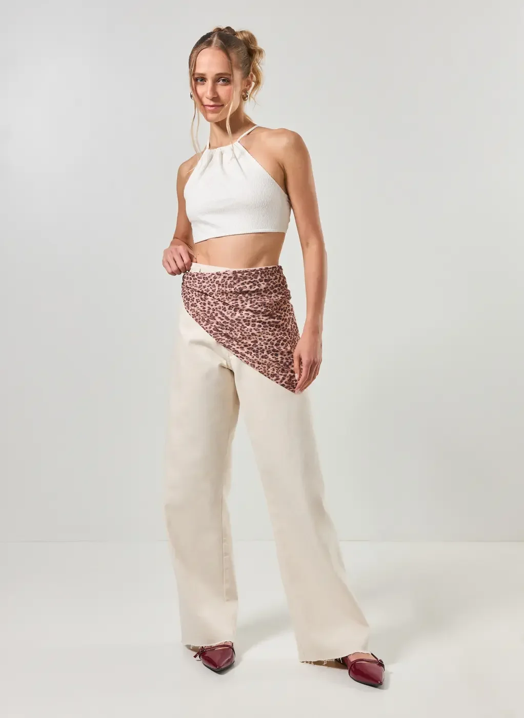 Top Frente Única Off-White