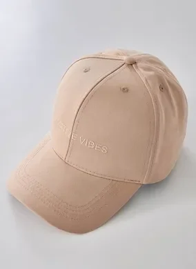Boné Bege Positive Vibes