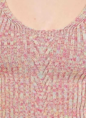 Blusa De Alcinha Em Retilínea Colorida