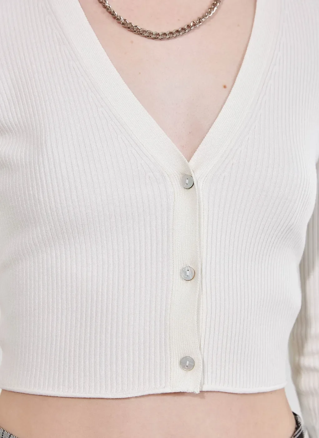 Cardigan Cropped Básico Justinho