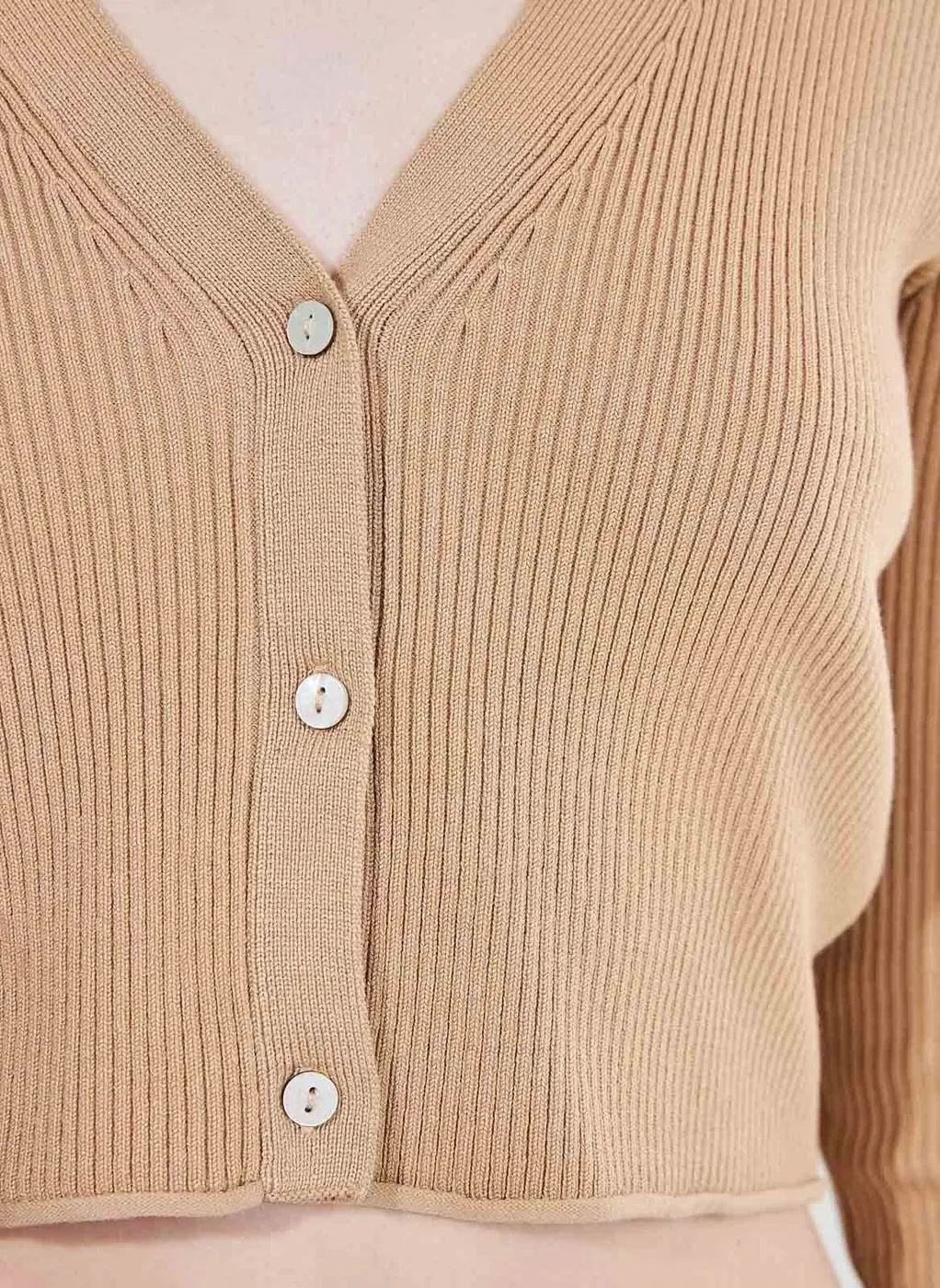 Cardigan Cropped Básico Justinho