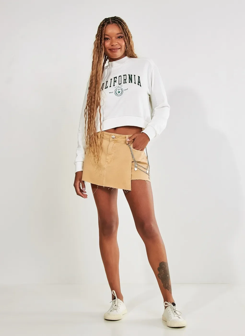 Moletom Off-White Califórnia