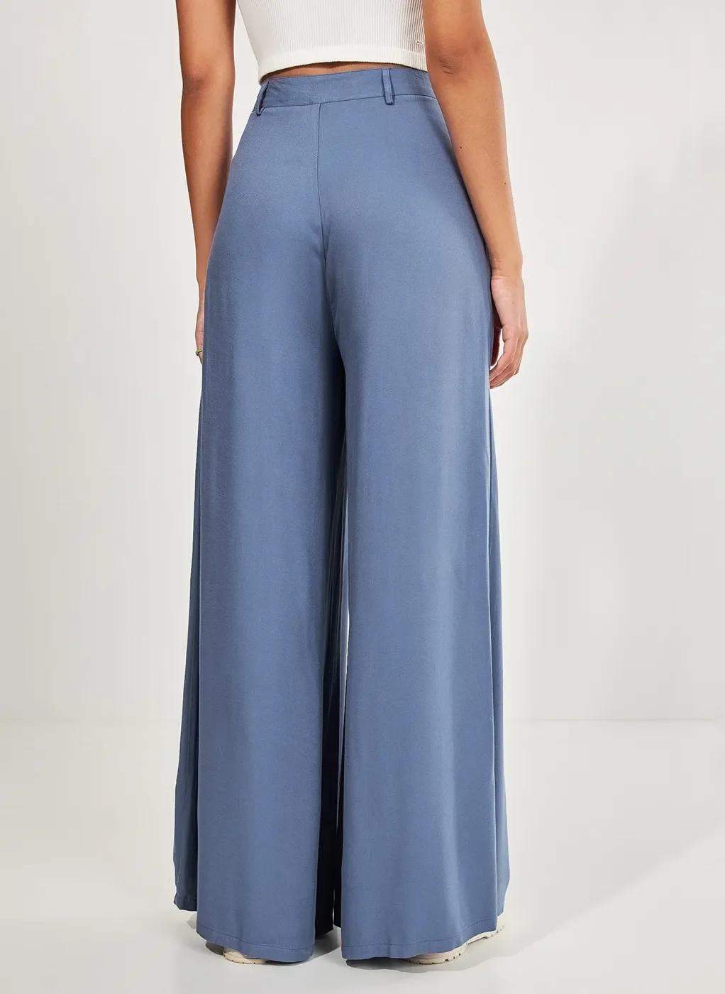 Calça Pantalona Azul