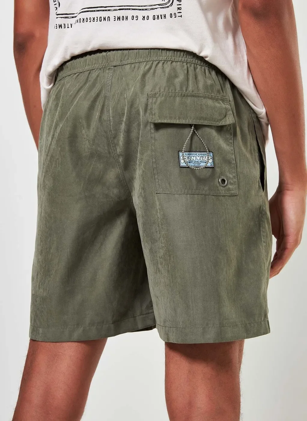 Bermuda Com Efeito Lavado