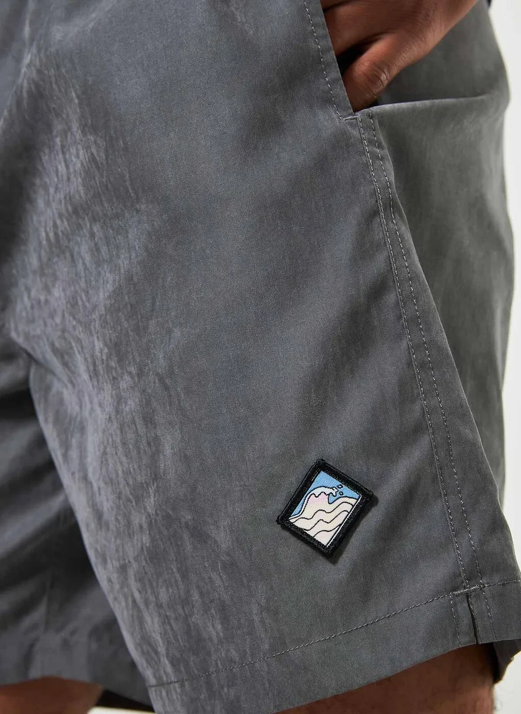 Bermuda Com Efeito Lavado