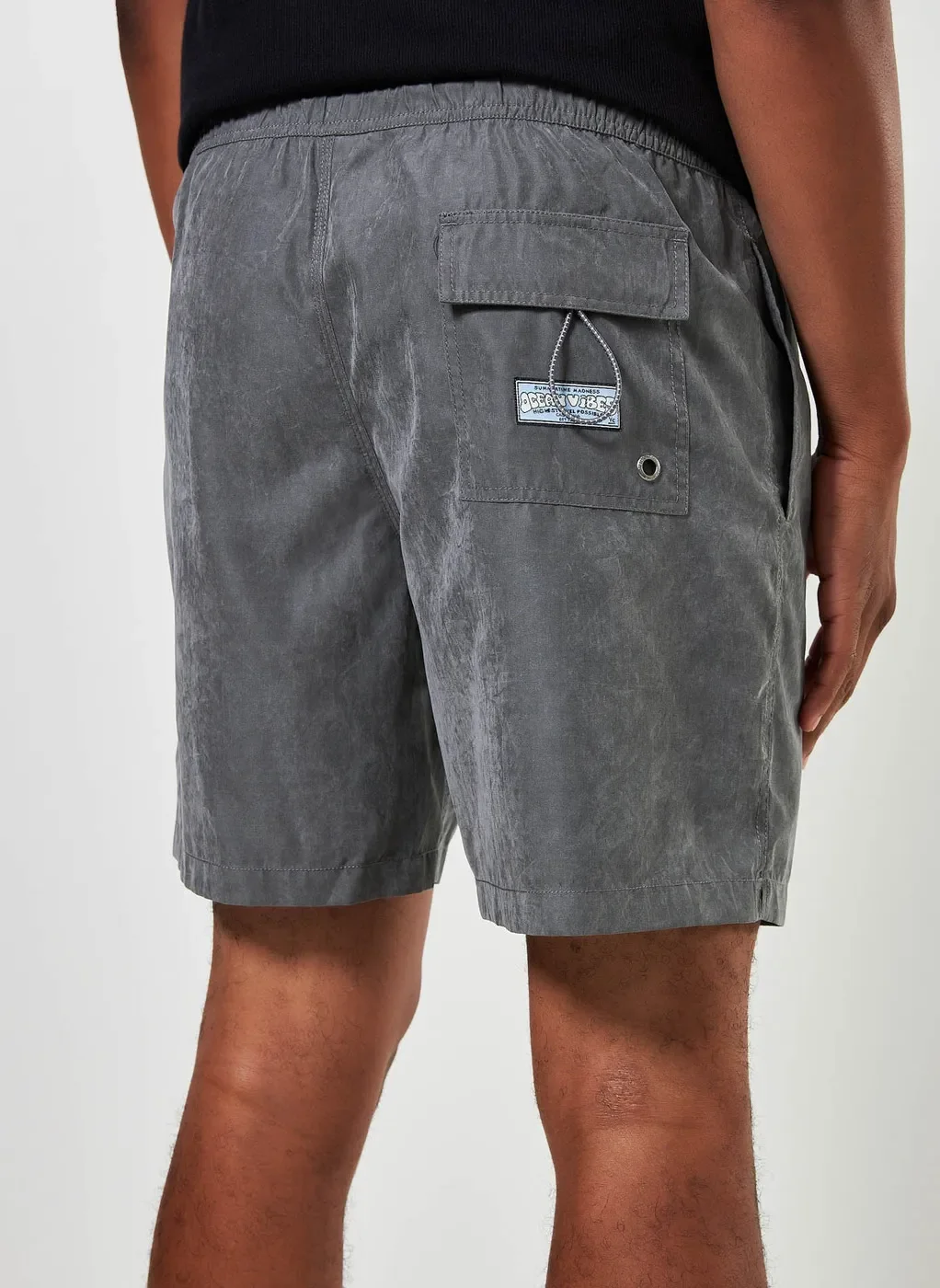 Bermuda Com Efeito Lavado