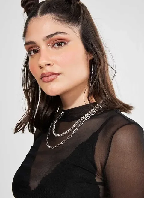 Kit De Colares Com 2 Correntes