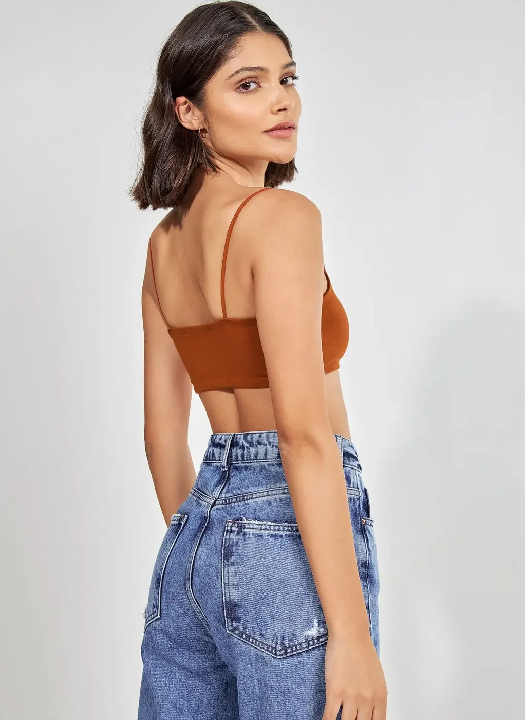 Top De Malha Com Alcinha