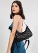 Bolsa Baguete Preta Matelassê