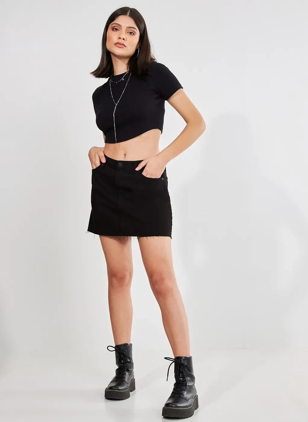 Colar 2 Correntes Pingentes Estrelas