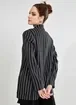 Blazer Preto Risca De Giz