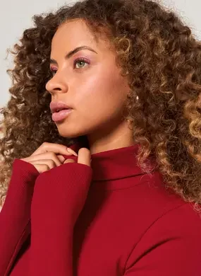 Vestido Manga Longa Com Golinha