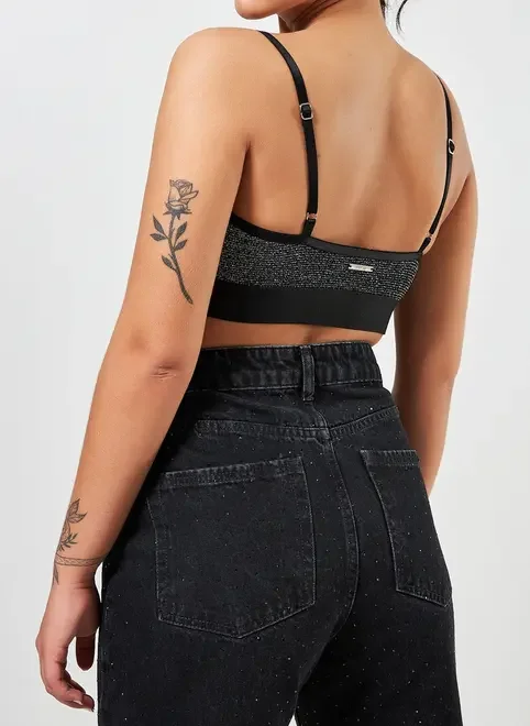 Top De Lurex Brilhoso