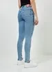 Calça Skinny Jeans De Cintura Alta
