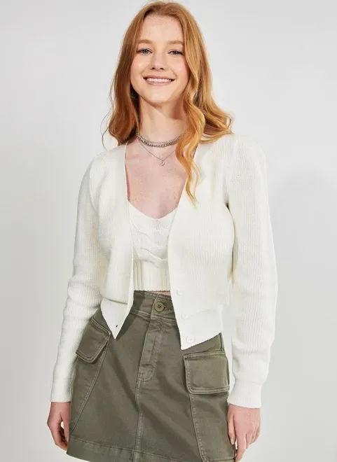 Kit Colares Prateados Com Brilho De Coração