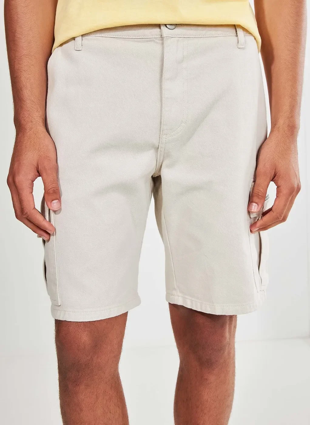 Bermuda Cargo De Sarja Gelo