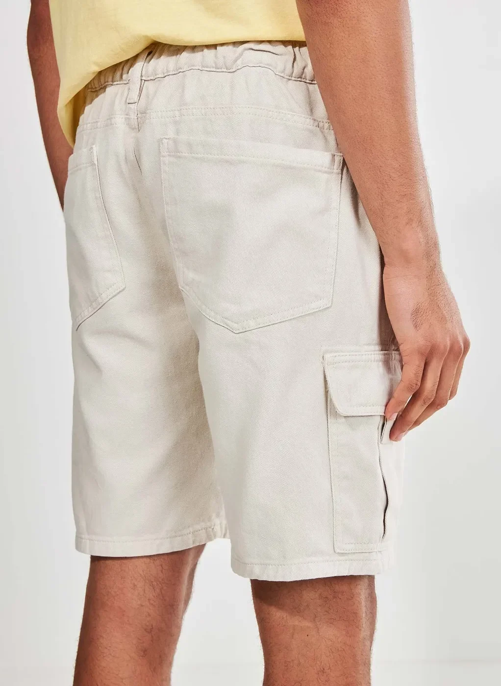 Bermuda Cargo De Sarja Gelo