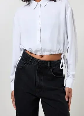 Camisa Cropped Amarração