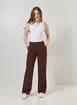 Calça Reta De Alfaiataria