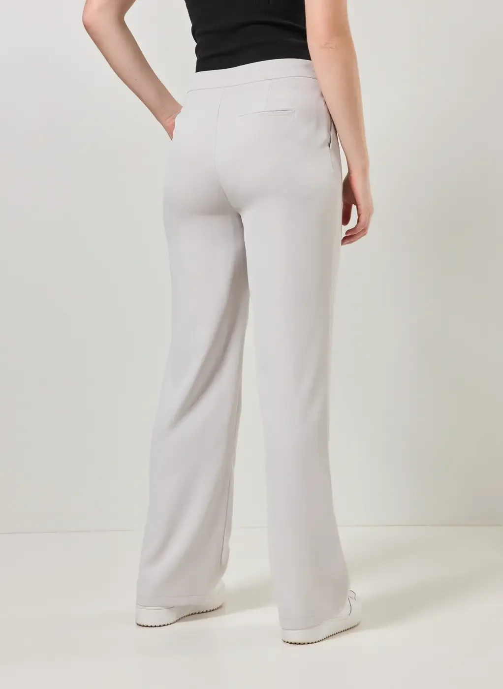 Calça Reta De Alfaiataria