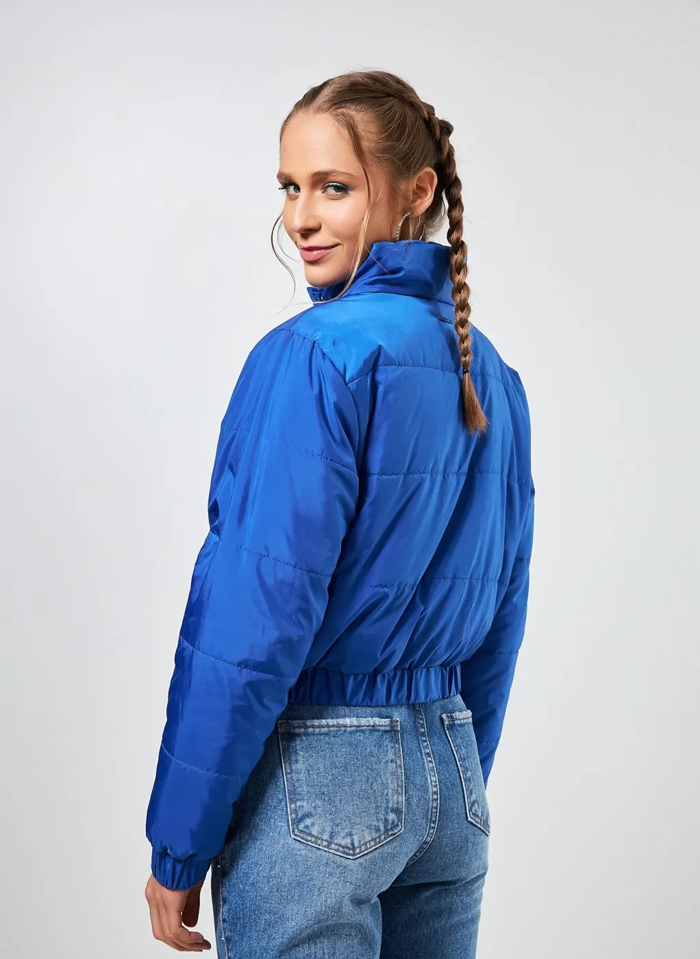 Jaqueta Puffer Cropped