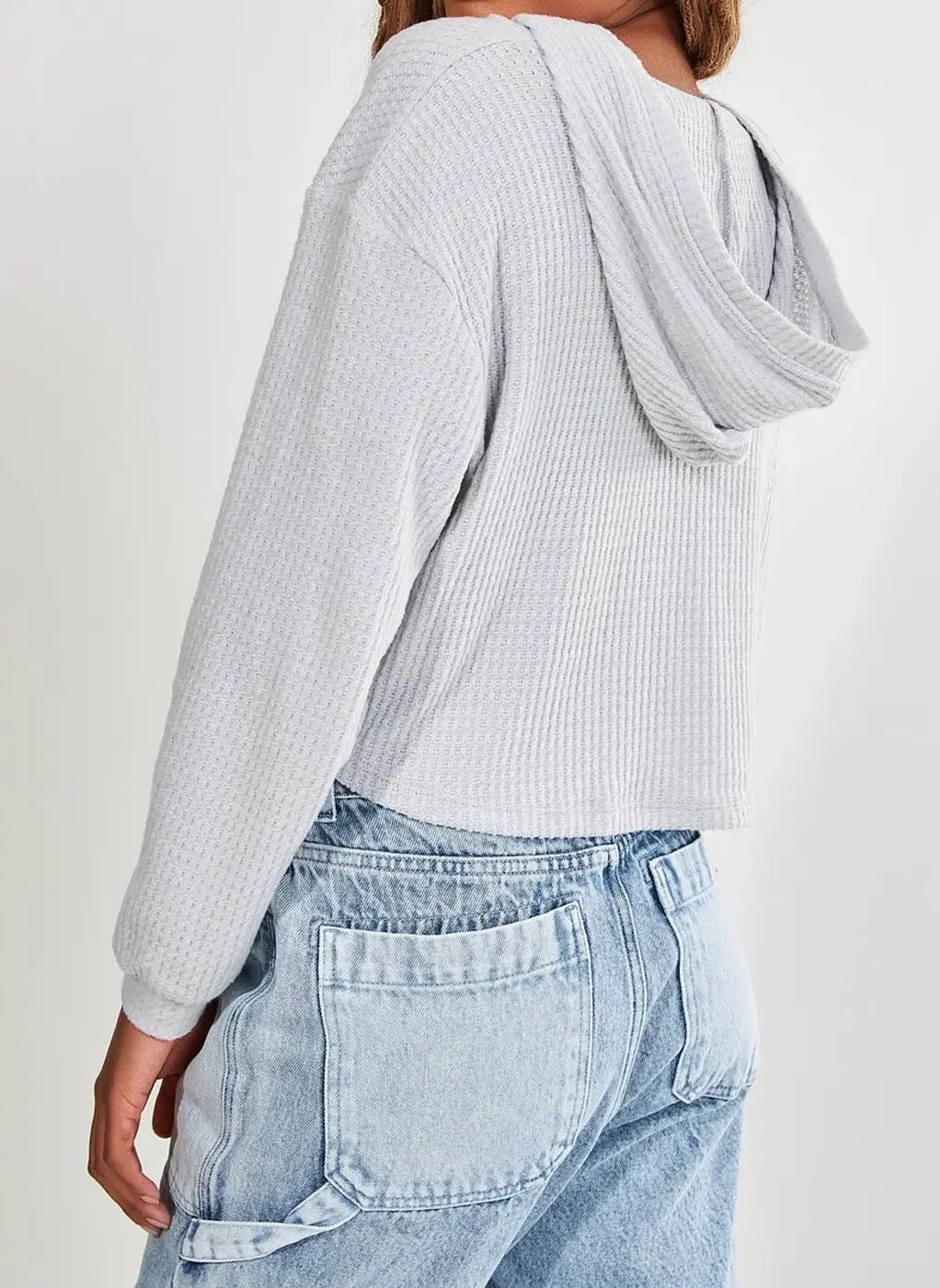 Moletom Cropped Leve College