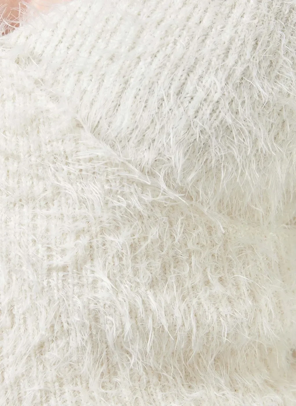 Blusa De Tricô Transpassada